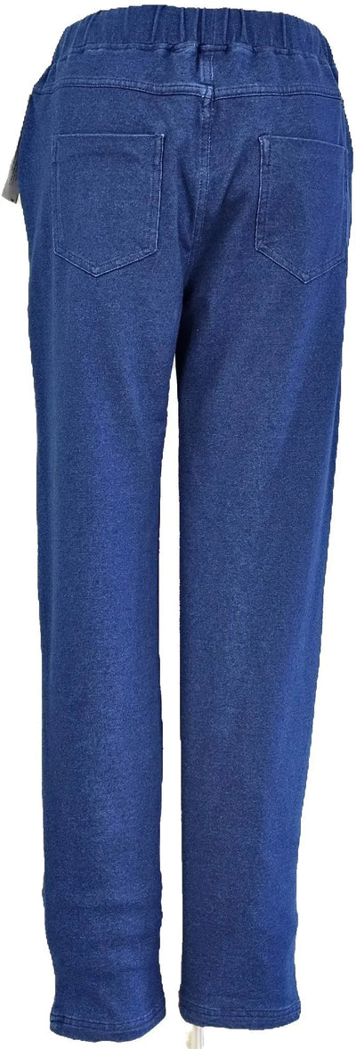 W2452329 DENIM COTTON KNIT PANTS Corfu Jeans