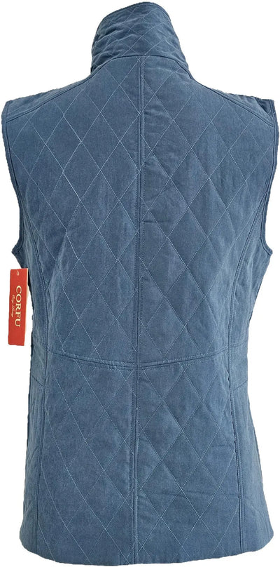 W2467637 DEEP LAGOON POLY NYLON VEST Corfu Jeans