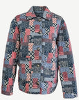 Teal Patchwork Quilted Jacket Corfu Jeans