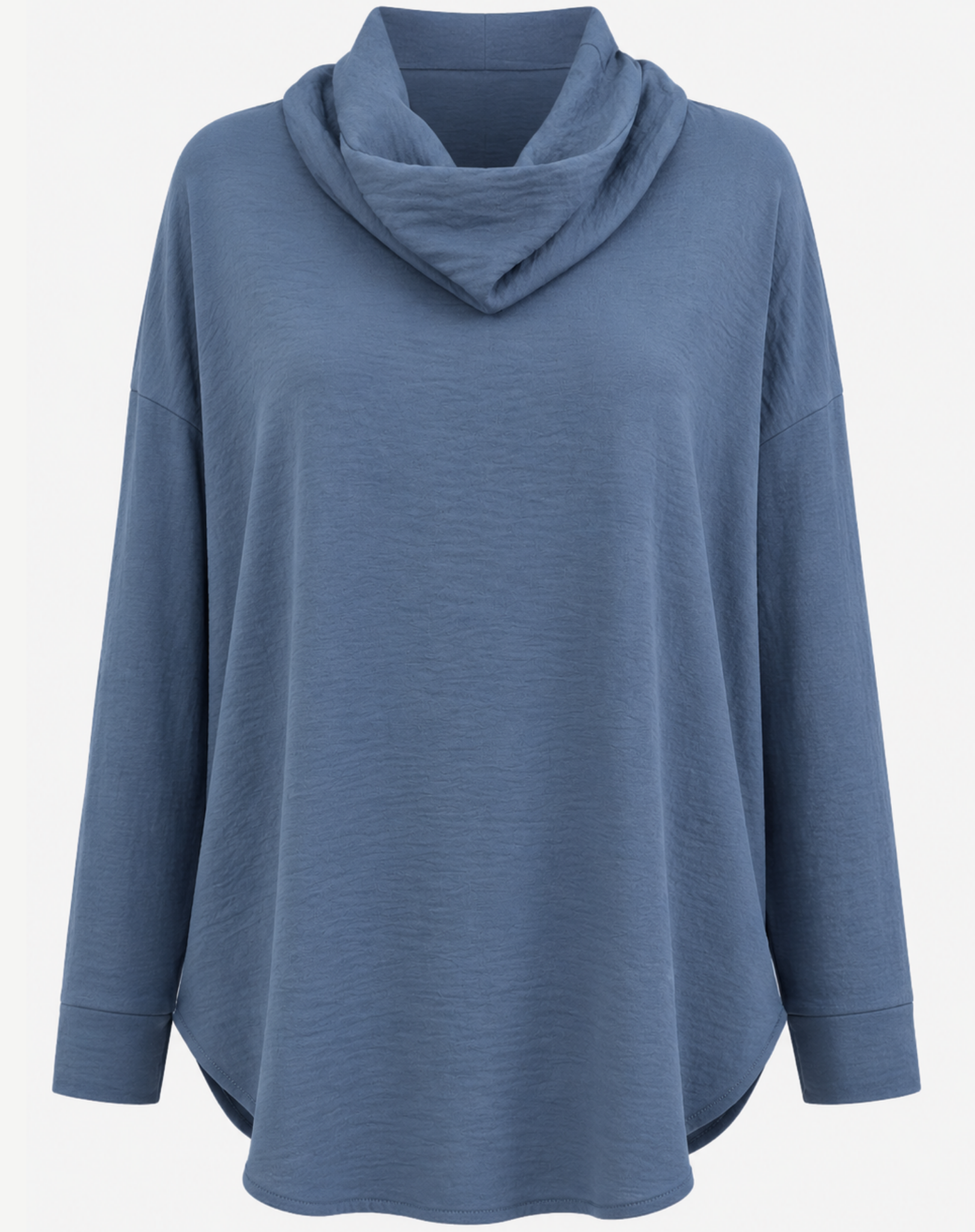 Teal Crinkle Long Sleeve Top Corfu Jeans
