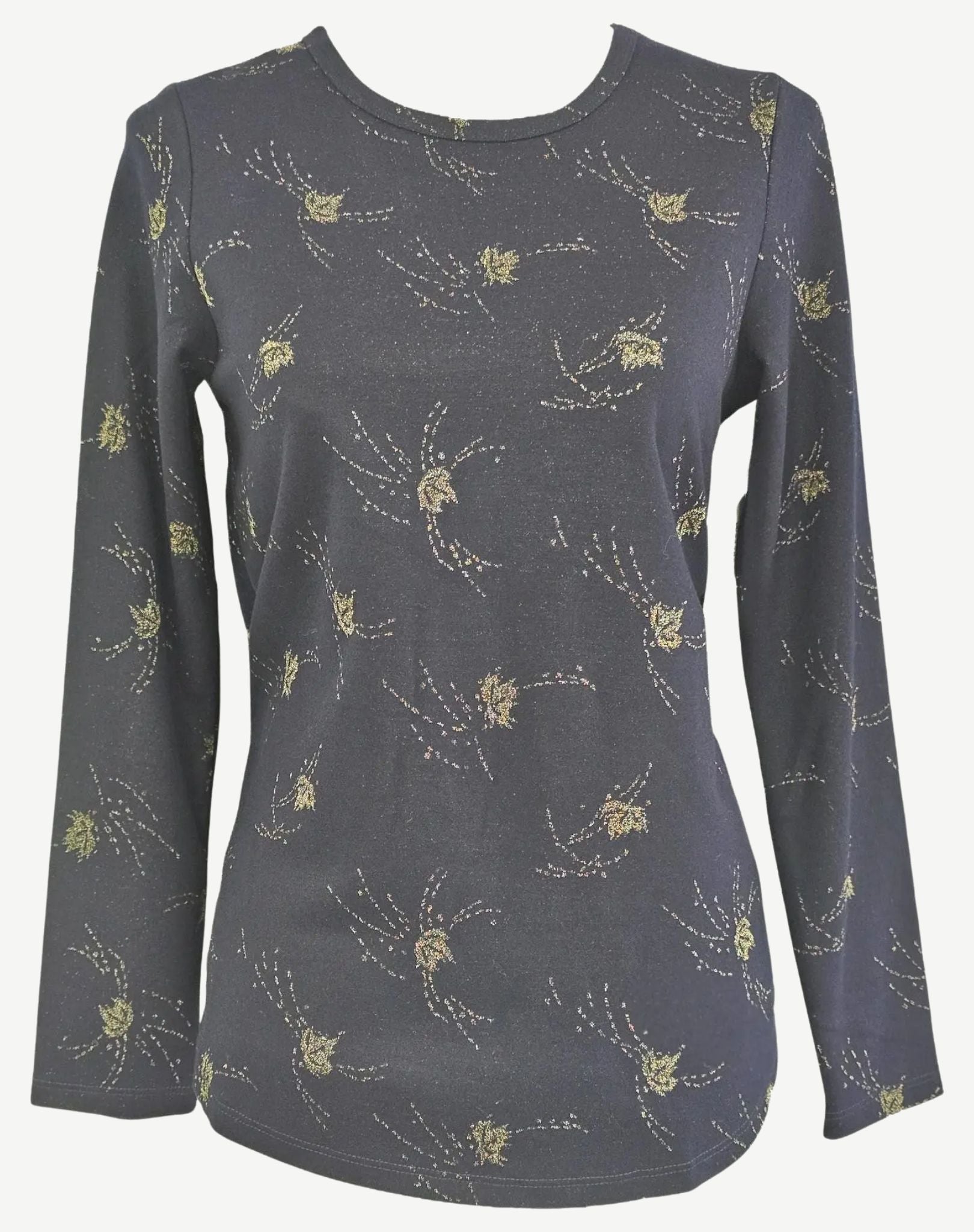 Ink Gold Cashmere Touch Knit Top Corfu Jeans