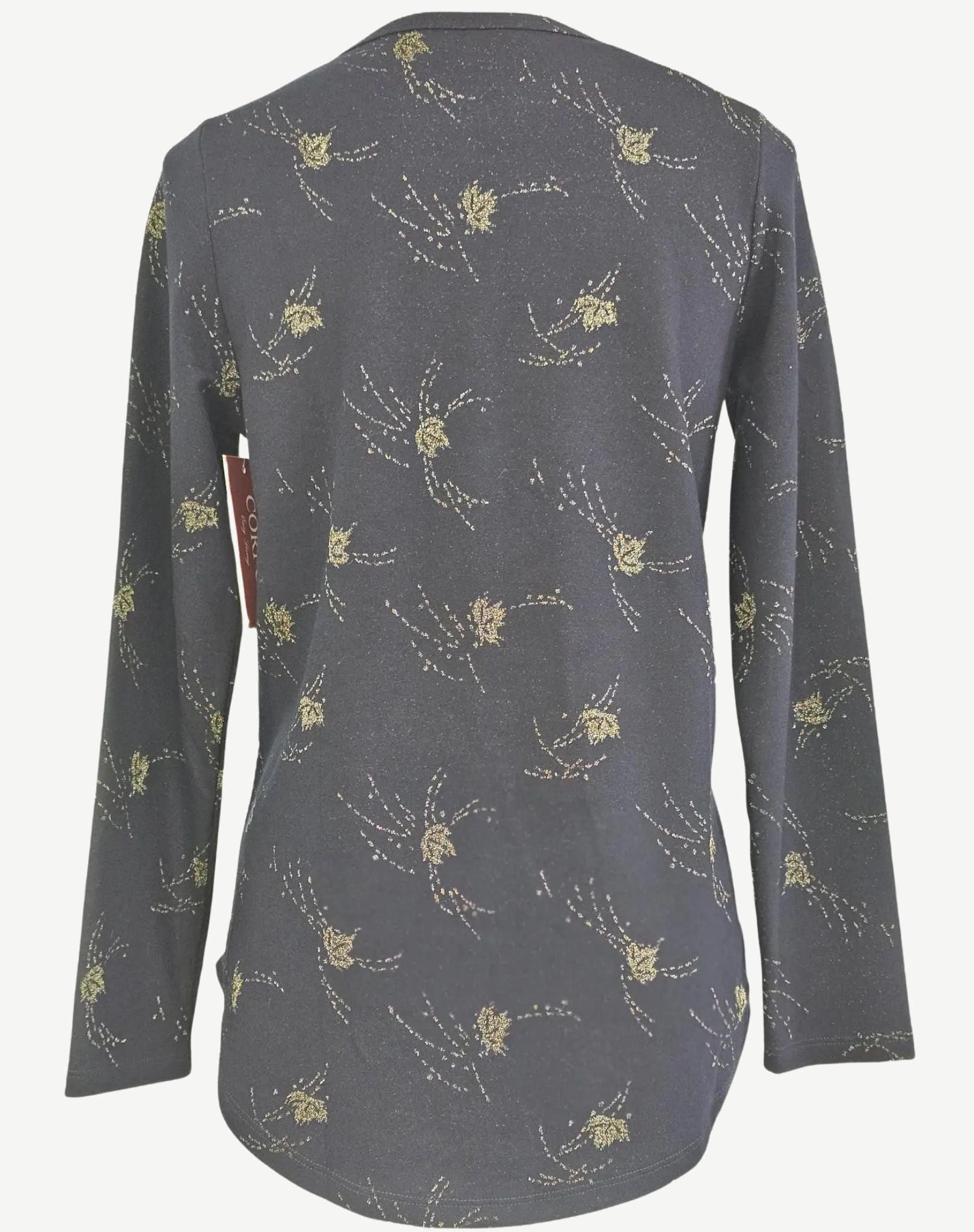 Ink Gold Cashmere Touch Knit Top Corfu Jeans