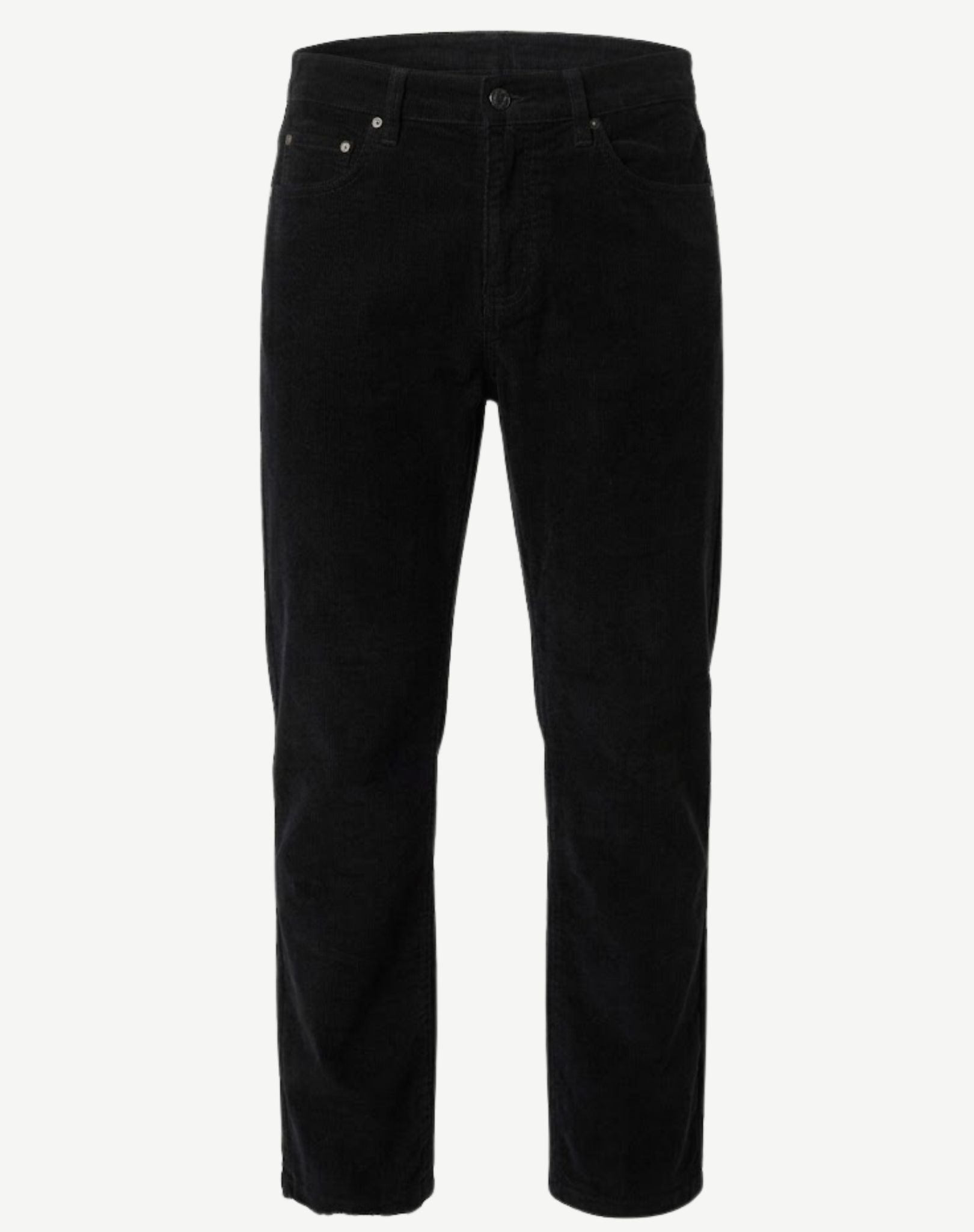 Black 21W Stretch Cord Pants Corfu Jeans