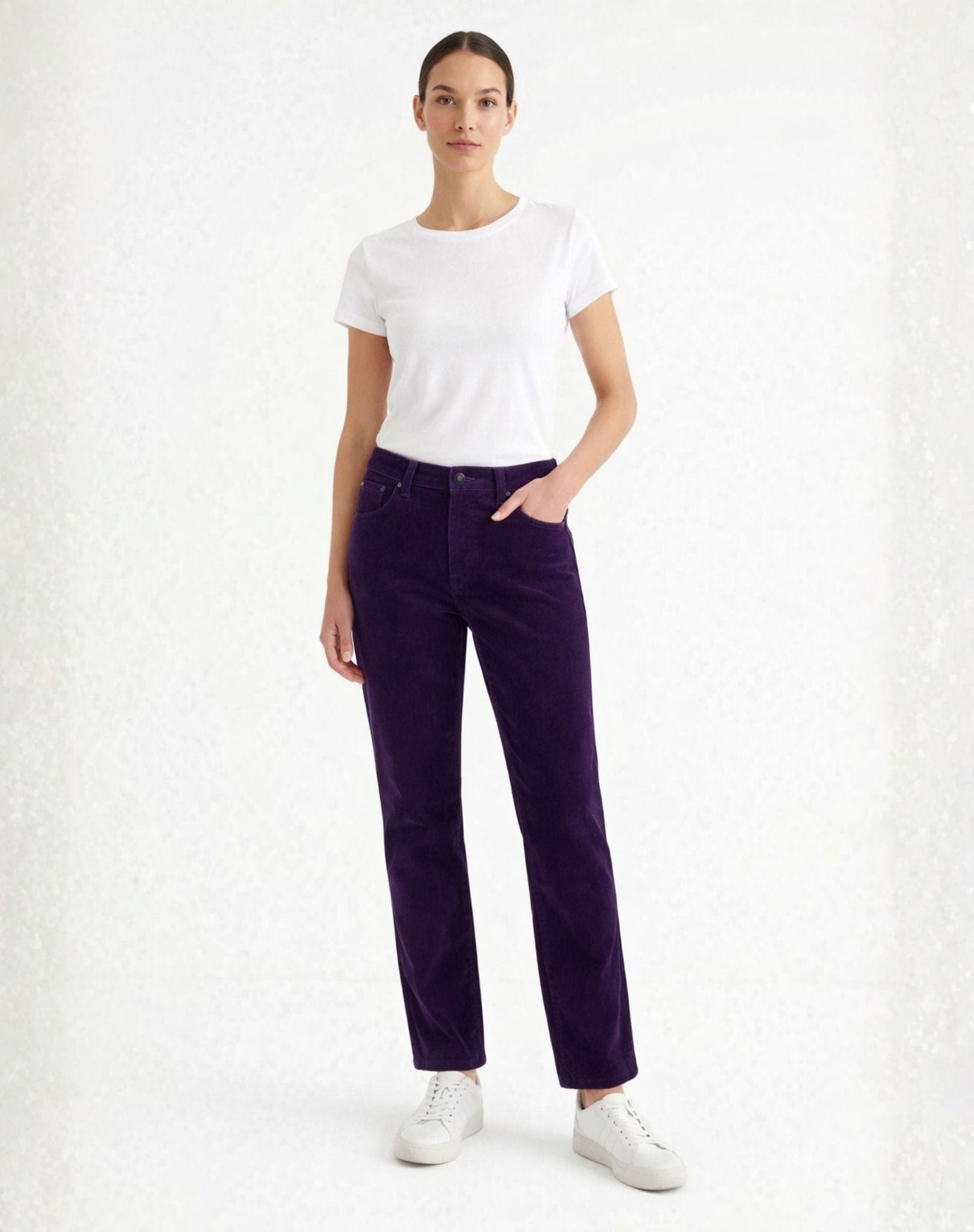 Coronation 21W Stretch Cord Pants Corfu Jeans