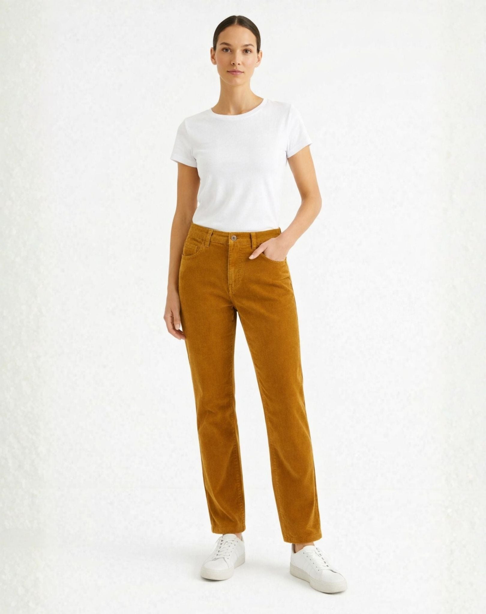 Honey 21W Stretch Cord Pants Corfu Jeans
