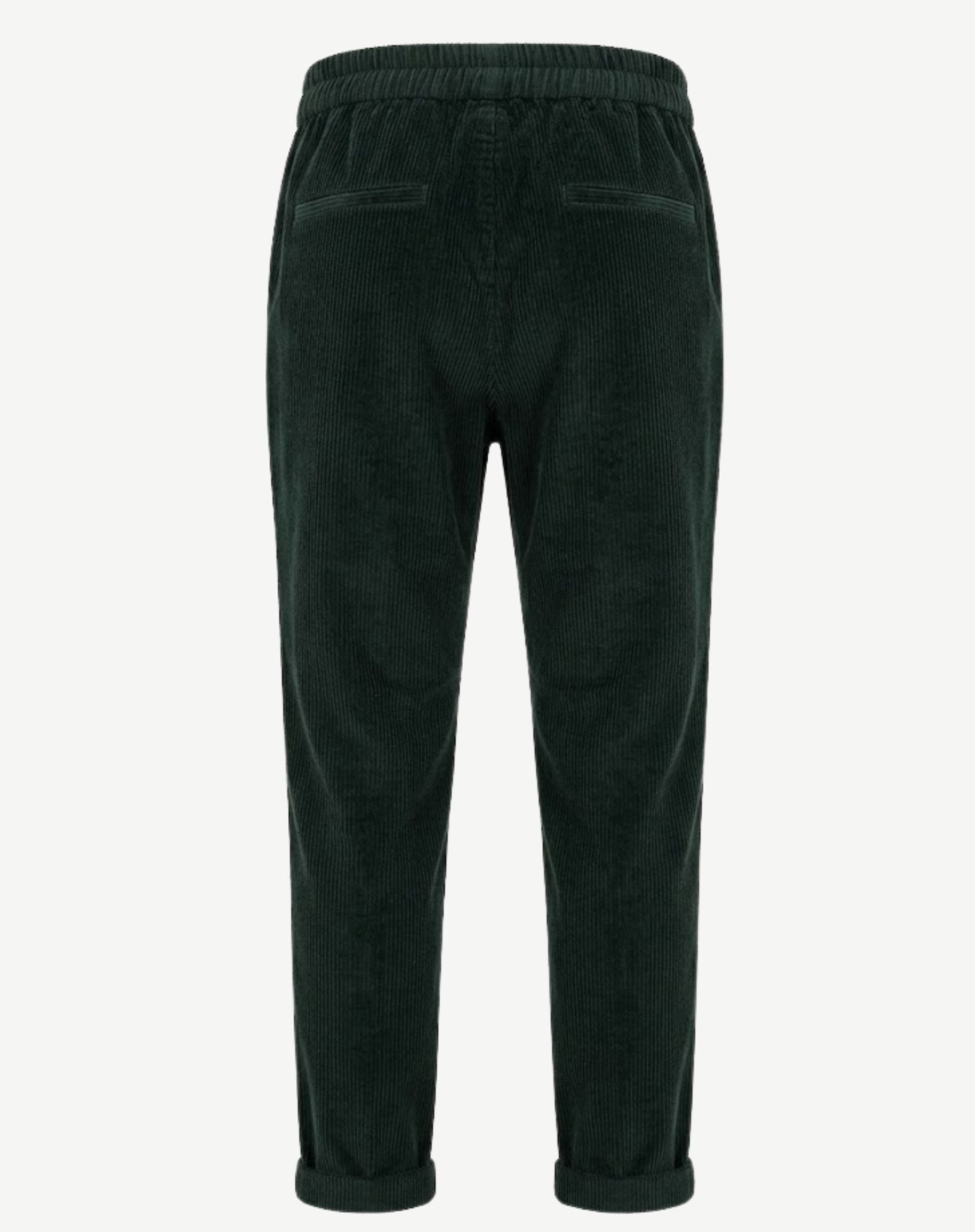 Military Green 8W Bubble Stretch Cord Pants Corfu Jeans