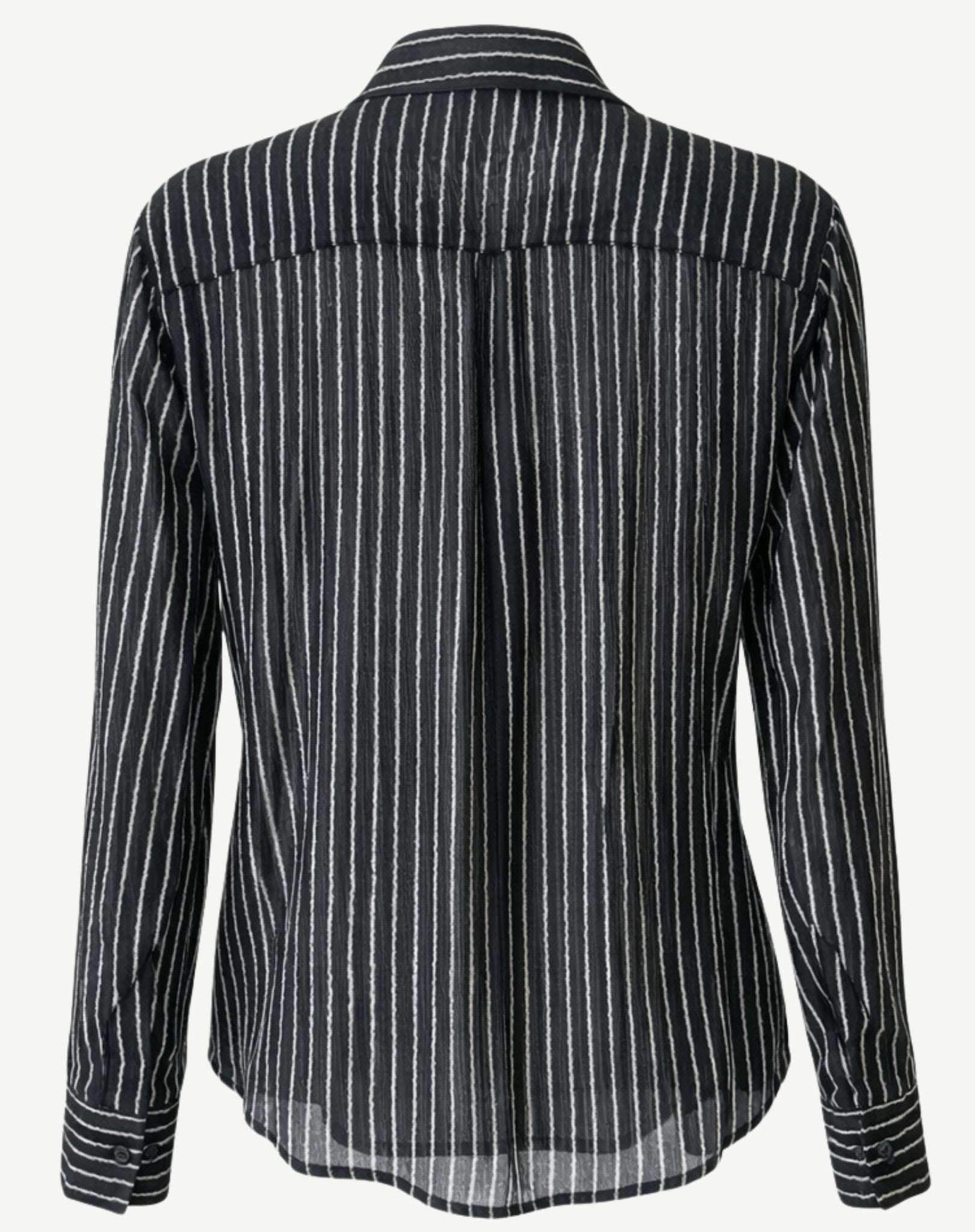 Black White Stripe Shirt Corfu Jeans