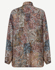 Amber Bazaar Printed Long Sleeve Shirt Corfu Jeans