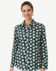 Clover Printed Long Sleeve Shirt Corfu Jeans