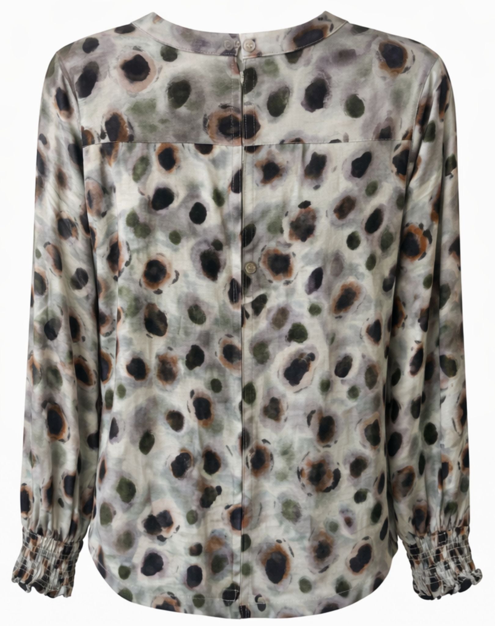 Stone Bark Printed Blouse Corfu Jeans