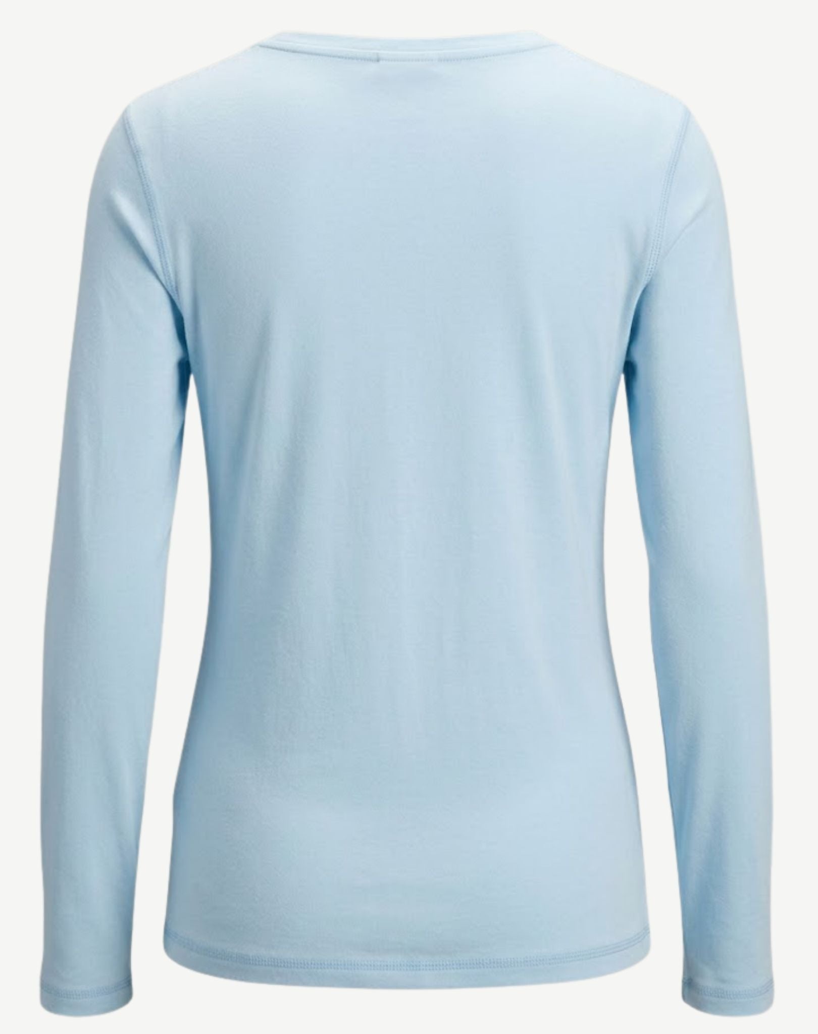 Essential Cotton Long Sleeve Tee - Chambray Corfu Jeans