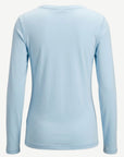 Essential Cotton Long Sleeve Tee - Chambray Corfu Jeans