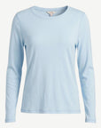 Essential Cotton Long Sleeve Tee - Chambray Corfu Jeans
