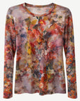 Cinnamon Whisper Knit Tee Corfu Jeans