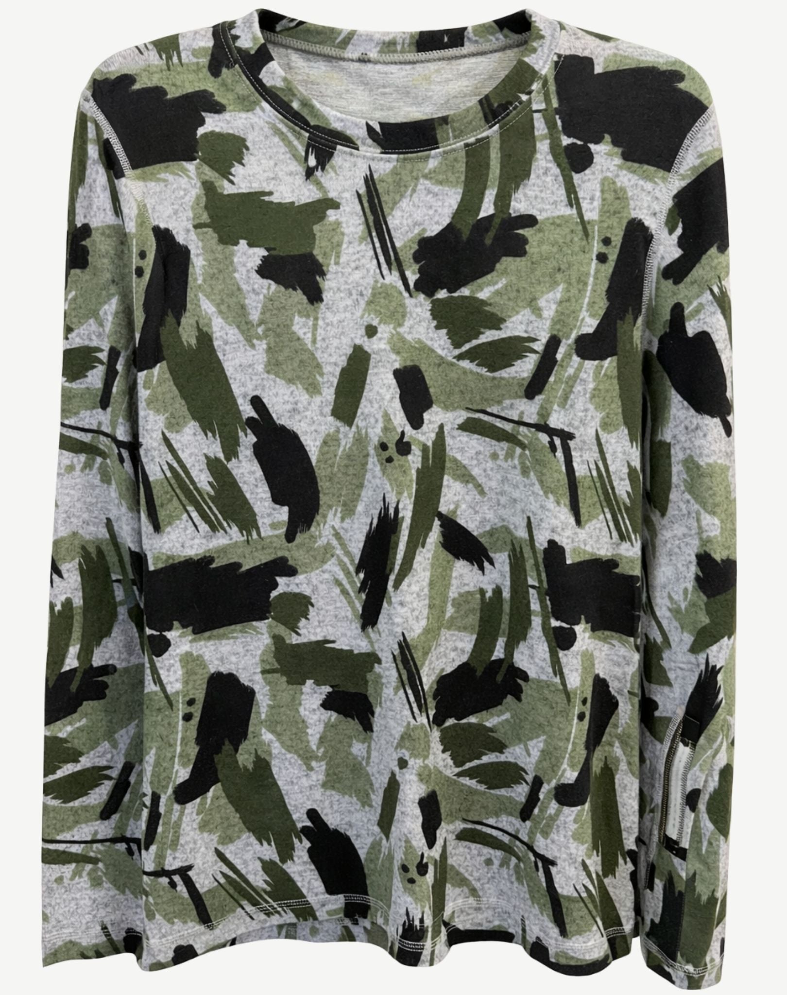 Mossy Glen Knit Top Corfu Jeans