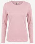 Essential Cotton Long Sleeve Tee - Petal Corfu Jeans