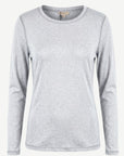 Essential Cotton Long Sleeve Tee - Snow Corfu Jeans