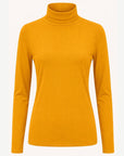 Essential Cotton Long Sleeve Turtleneck - Goldfinch Corfu Jeans