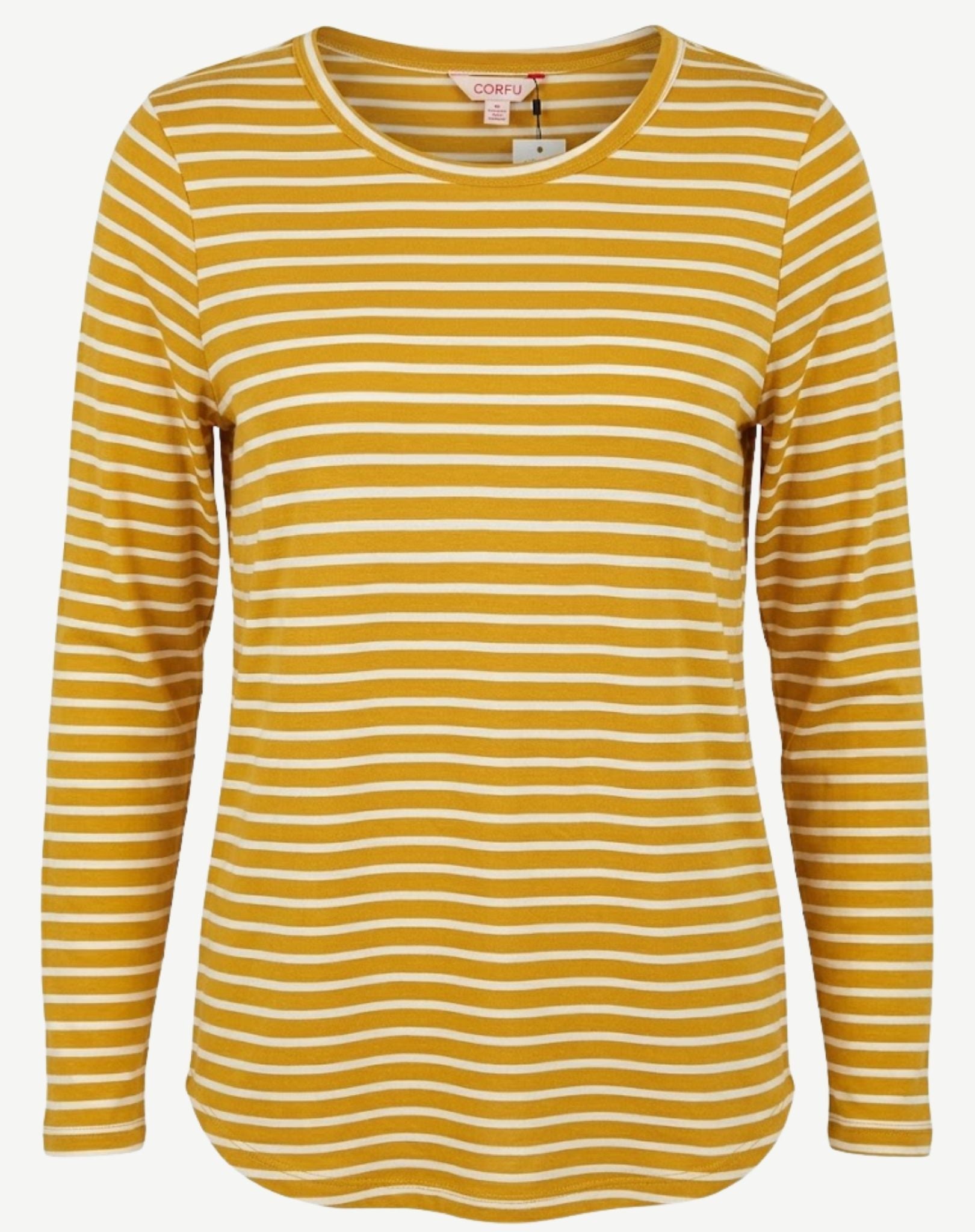 Wheat Vanilla Stripe Long Sleeve Tee Corfu Jeans