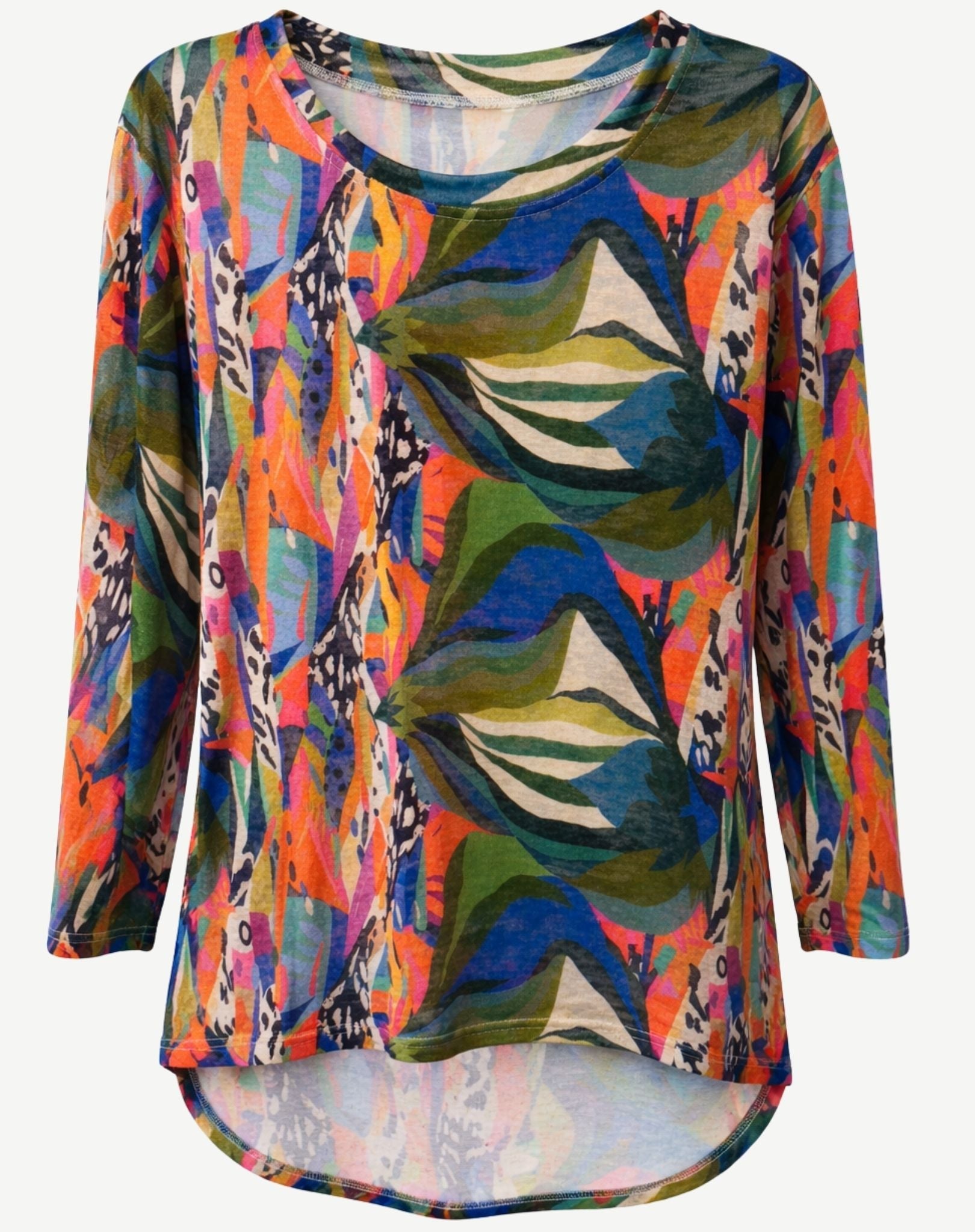 Veiled Emotion Long Sleeve Knit Top Corfu Jeans