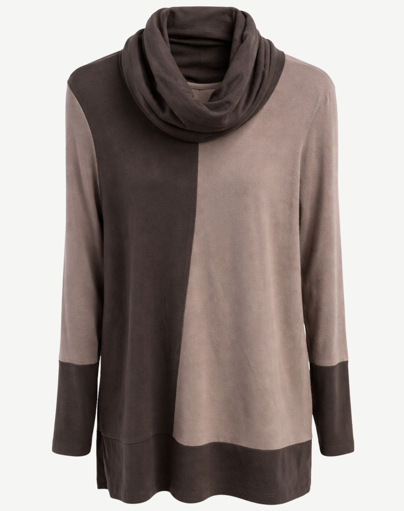 Mocka High Neck Long Sleeve Knit Top Corfu Jeans