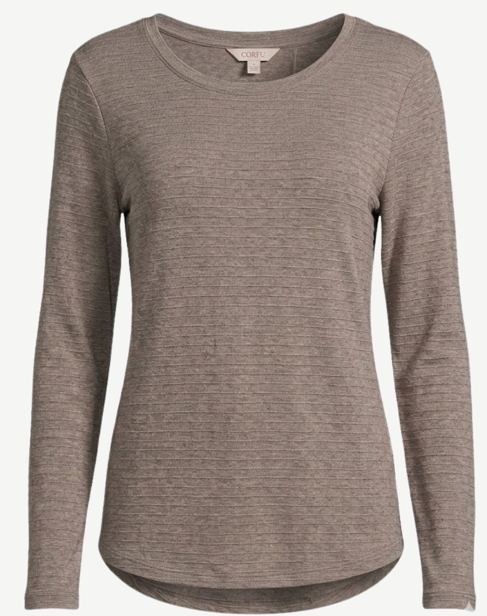Suede Soft Knit Long Sleeve Top Corfu Jeans