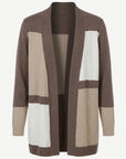 Mocha Edge to Edge 3 Tone Jacket Corfu Jeans