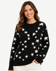 Multi Start Jersey Knit Jumper Corfu Jeans