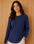 Admiral Soft Knit Jumper Corfu Jeans