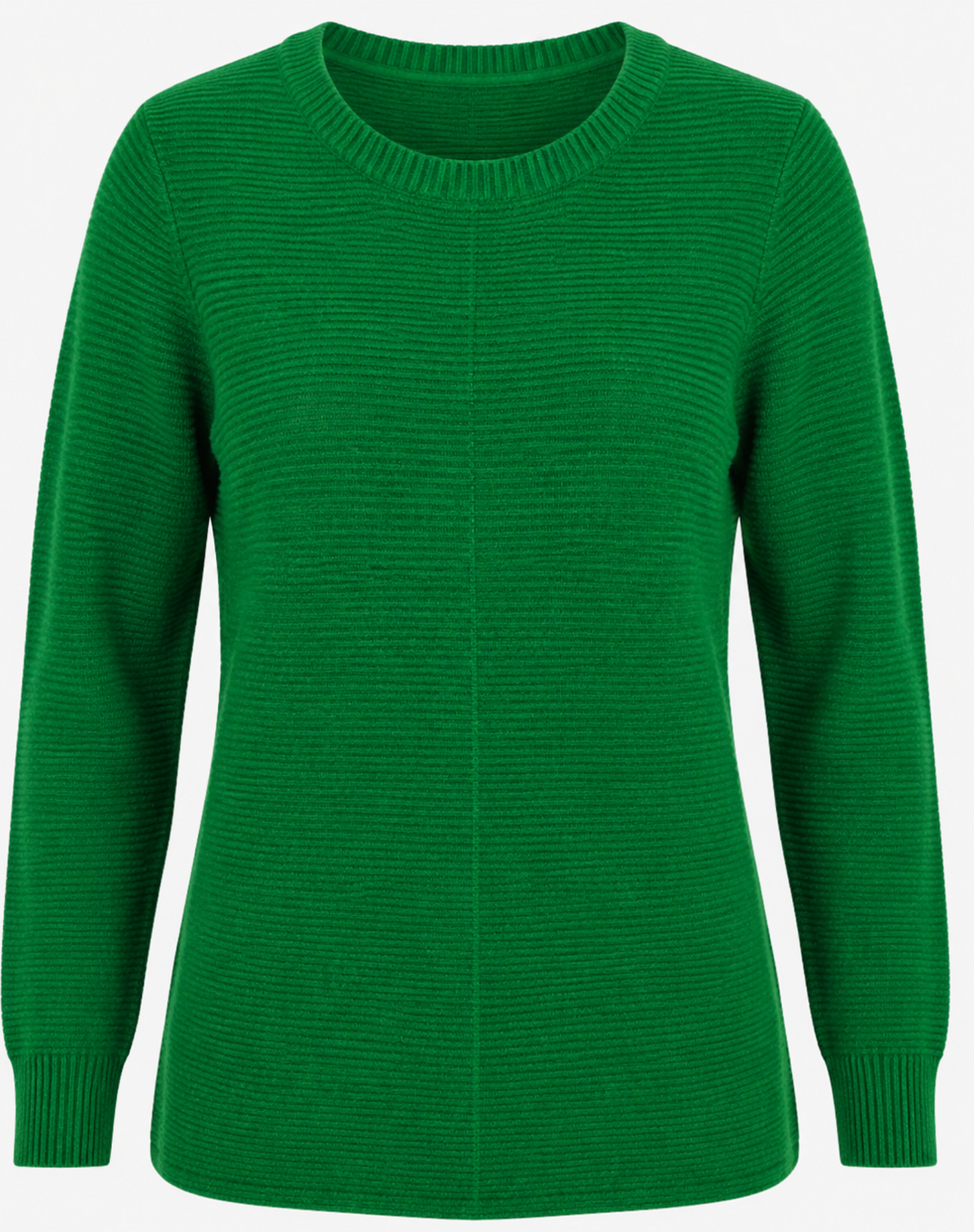 Clover Green Soft Knit Jumper Corfu Jeans