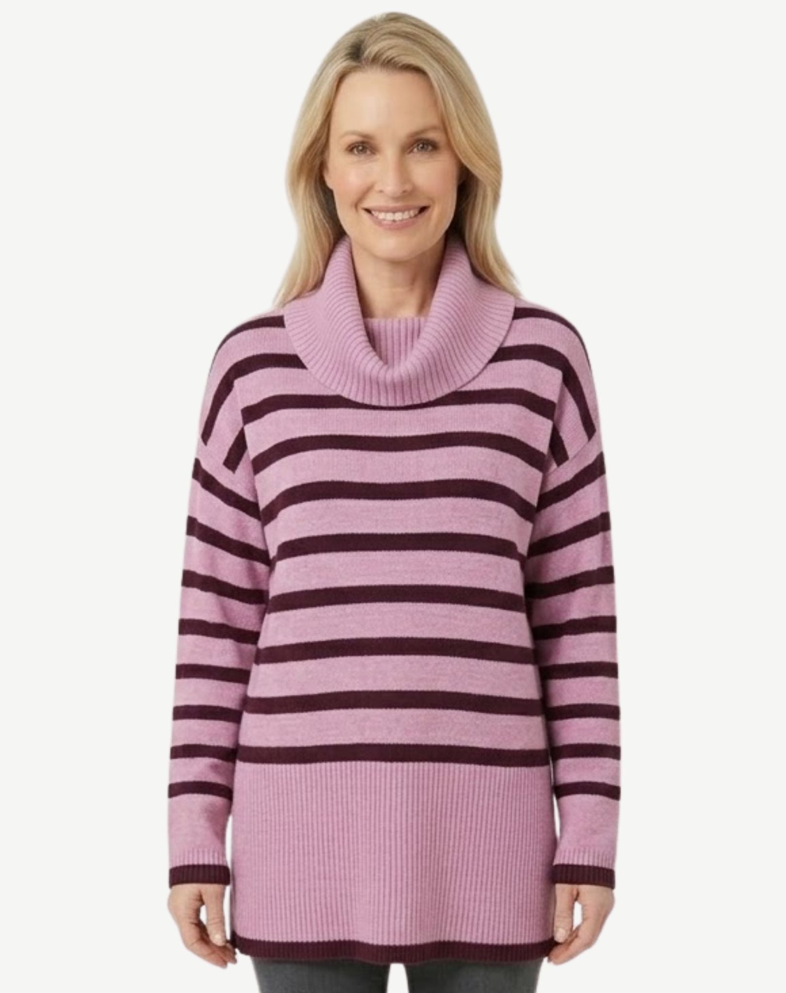 Wineberry Soft Knit Jumper (Copy) Corfu Jeans