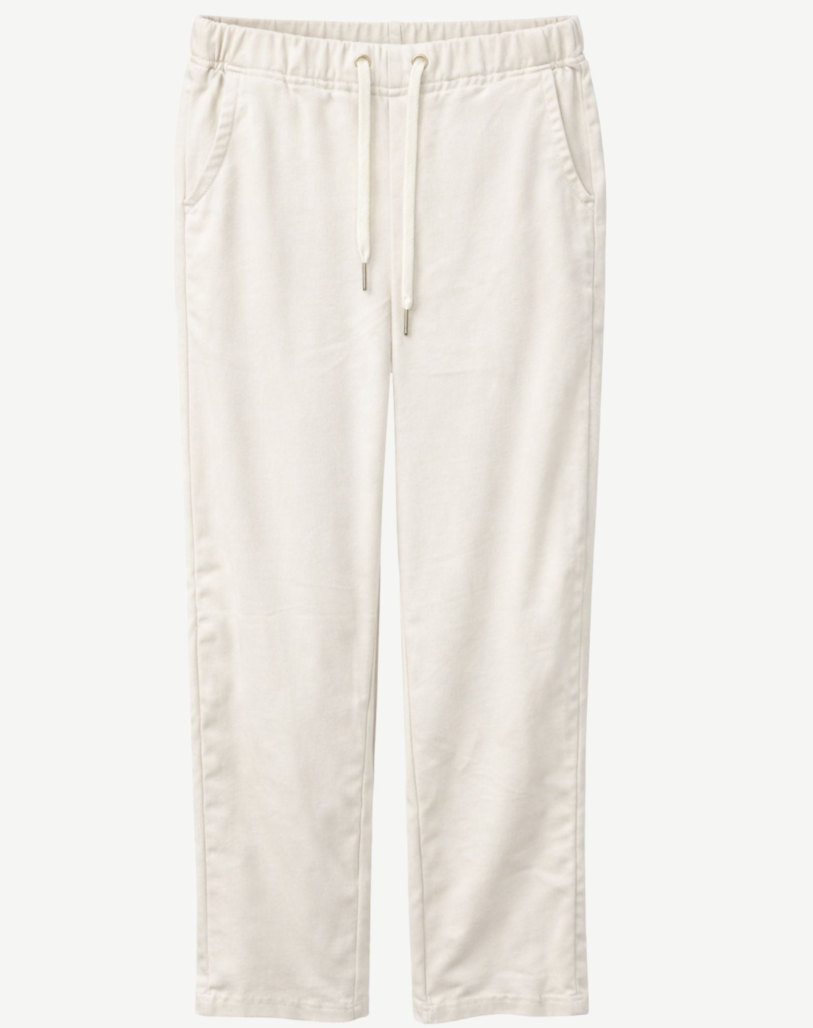 Ivory Sueded Feel Pull-On Pants Corfu Jeans