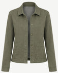 Olive Micro Knit Denim Jacket Corfu Jeans