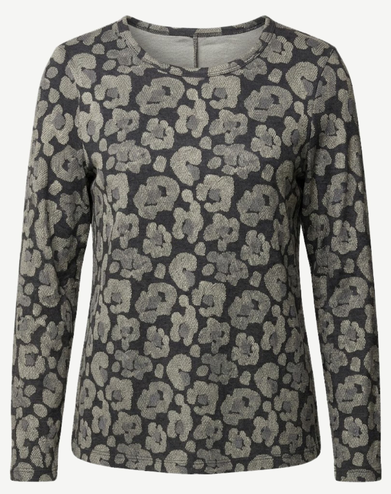 Dark Meadow Cashmere Touch Knit Long Sleeve Top Corfu Jeans