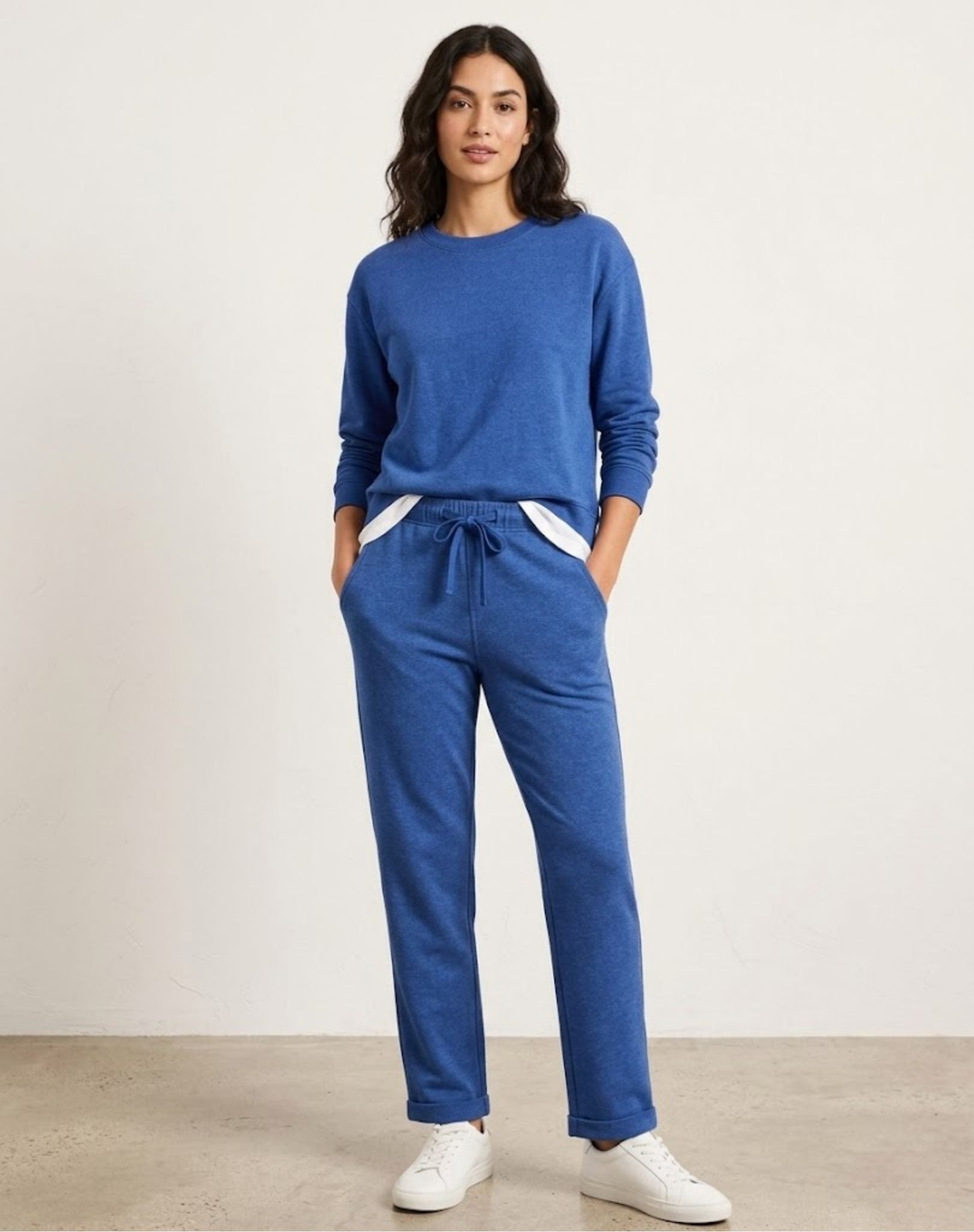 Denim Cotton Knit Top Corfu Jeans