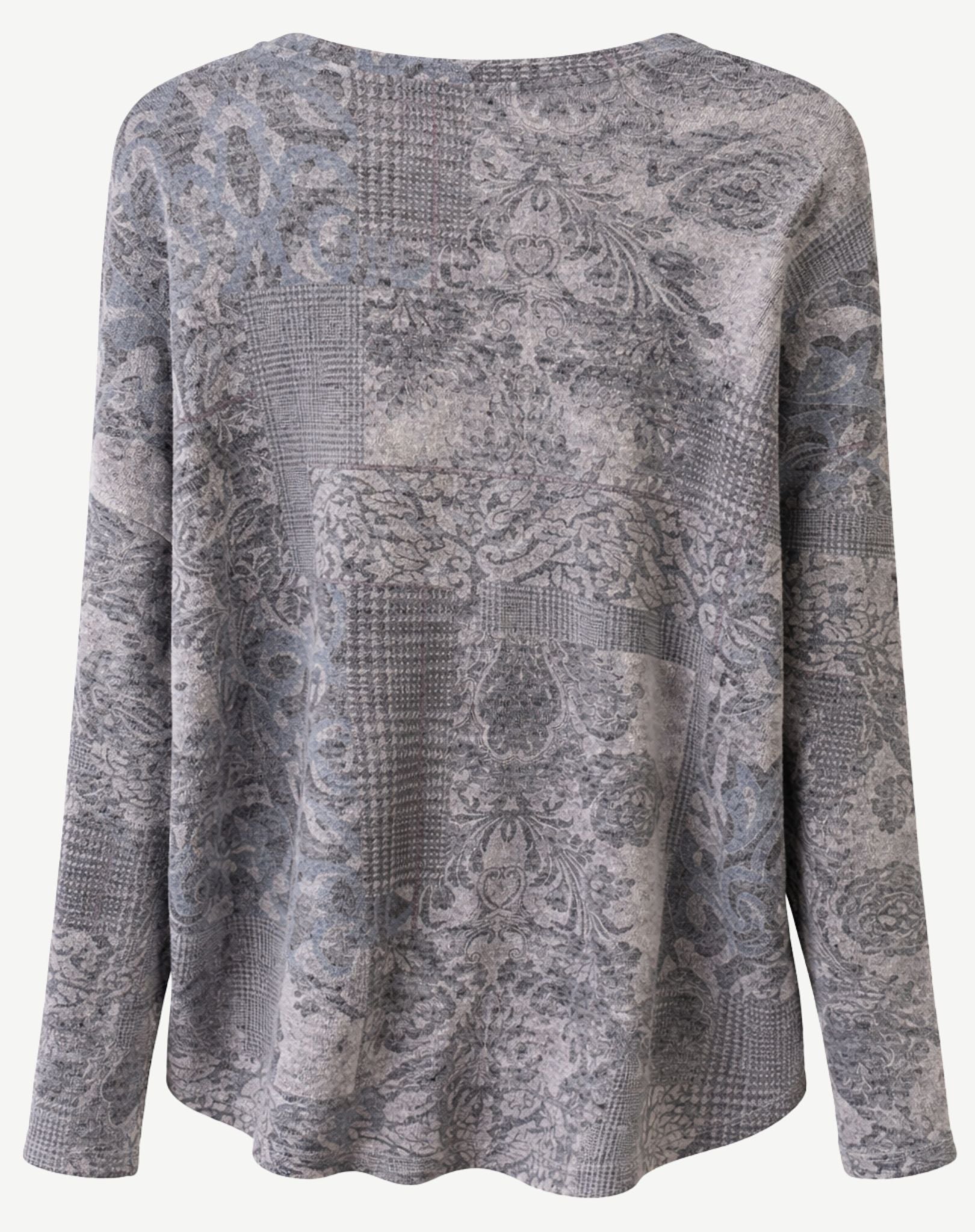 Frosted Soft Brushed Knit Top Corfu Jeans