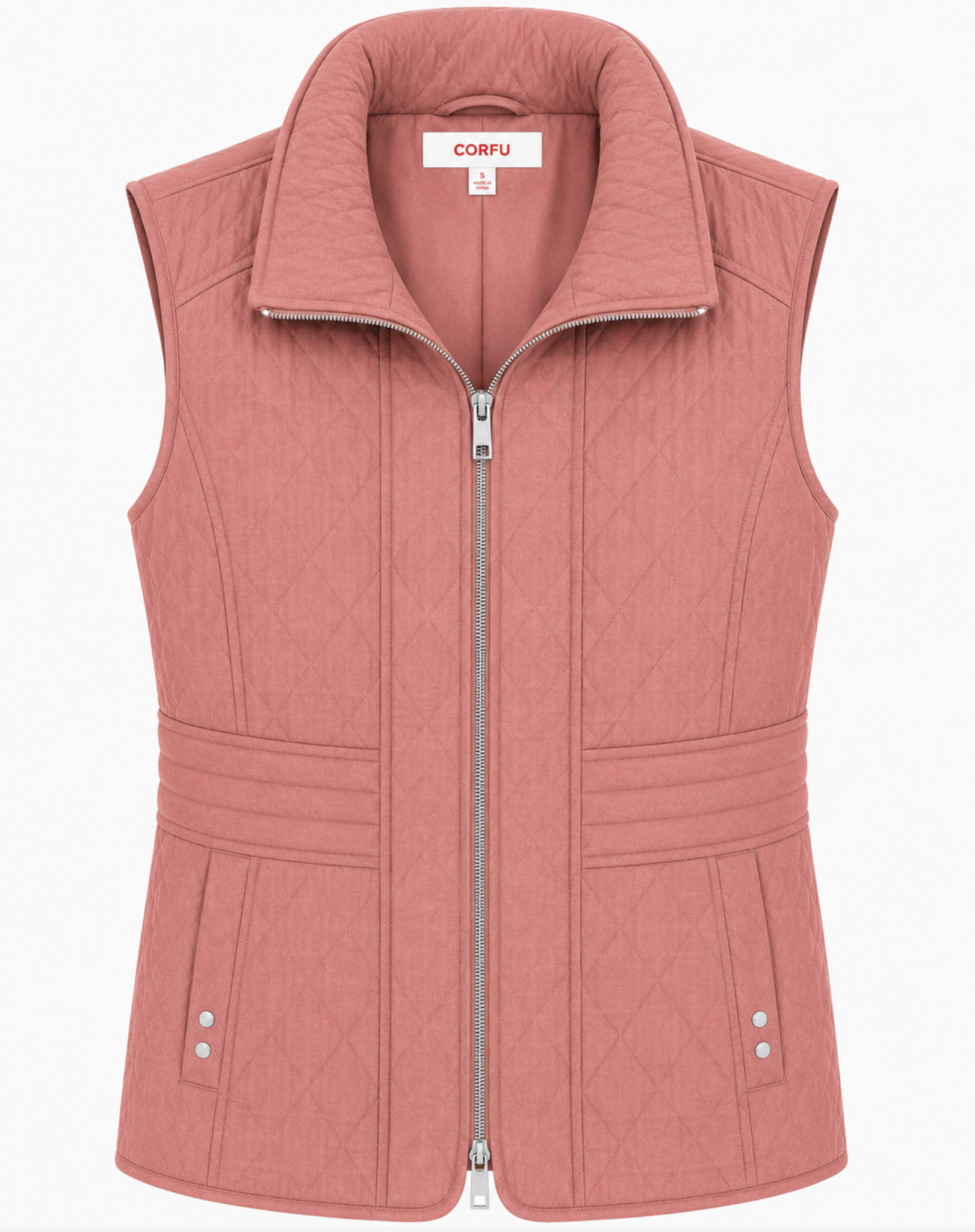 Crepe Poly Nylon Vest Corfu Jeans