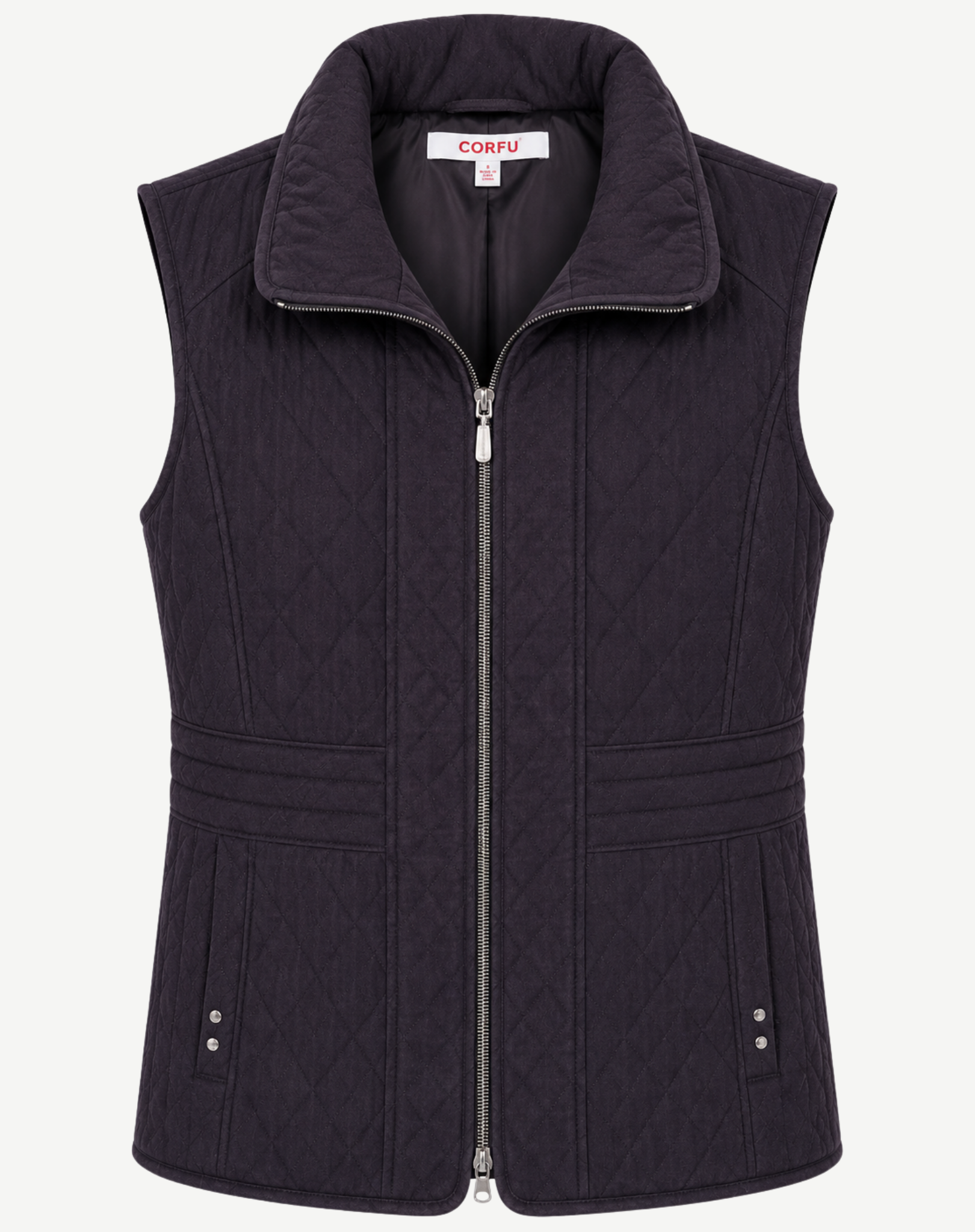Ultimate Grey Poly Nylon Vest Corfu Jeans