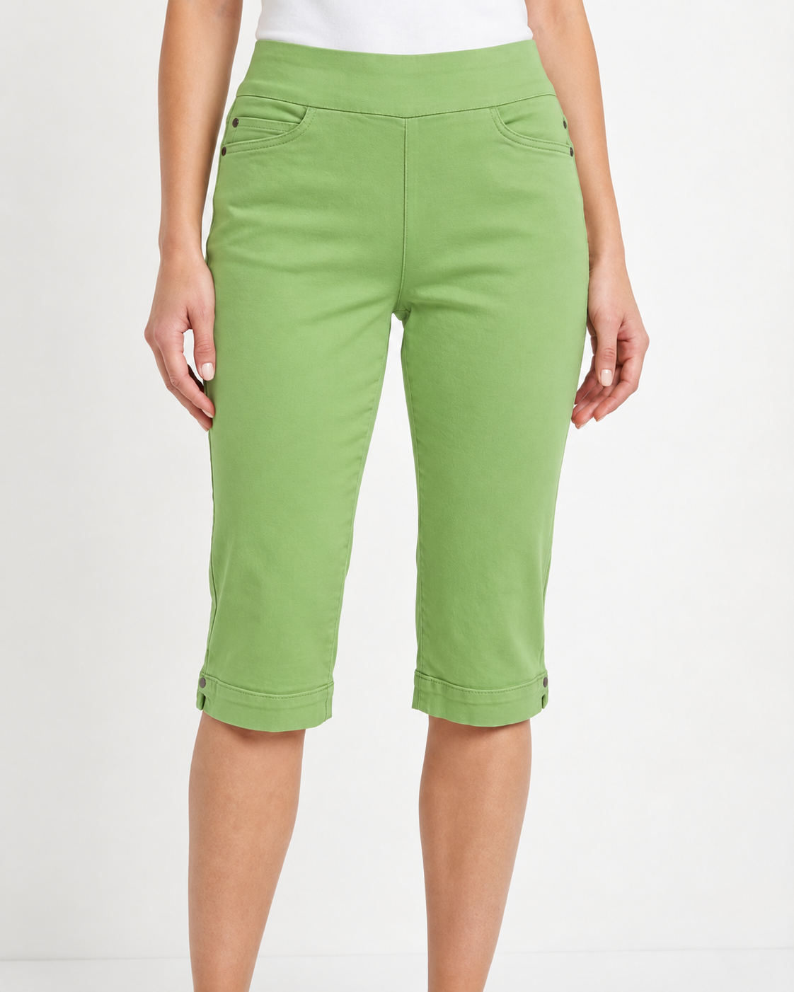 Springmoss Comfort Stretch Knee-Length Shorts Corfu Jeans