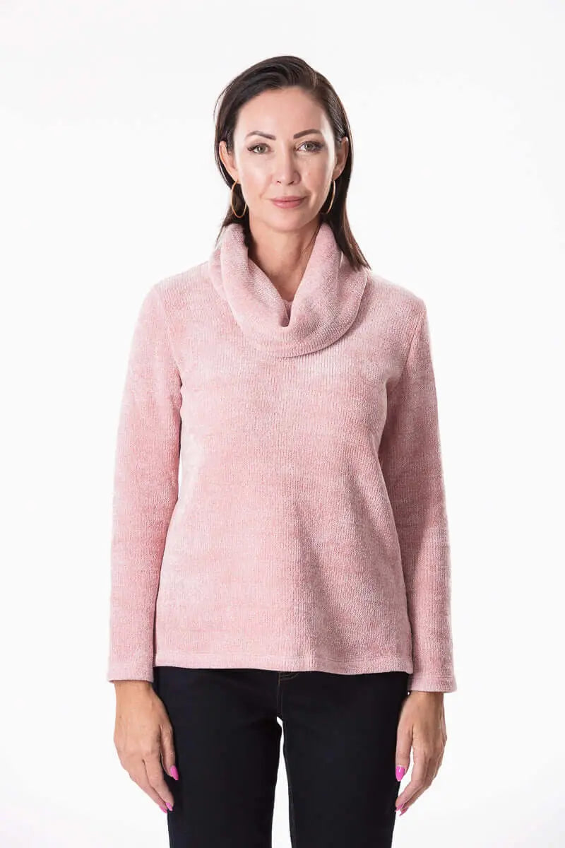Cameo Cowl Neck Sweater Corfu Jeans