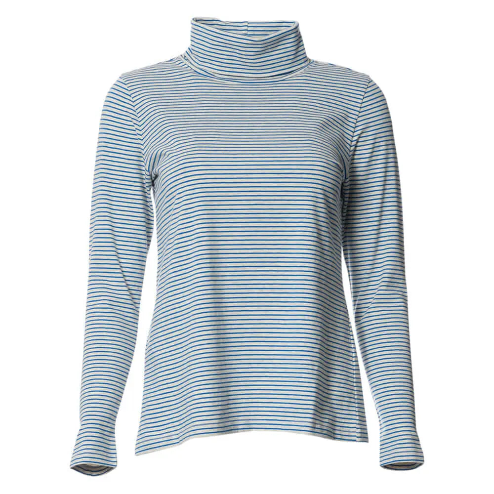 Majestic Striped Cotton Long Sleeve Top Corfu Jeans