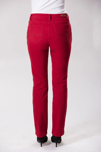 Raspberry Red Pants W2112074 Corfu Jeans
