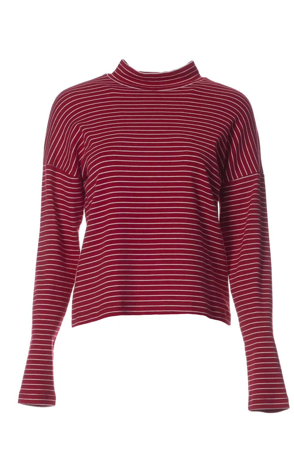 Red Striped Turtleneck Corfu Jeans