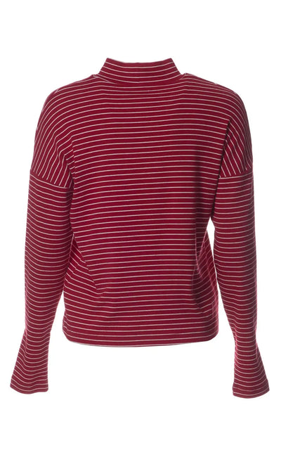 Red Striped Turtleneck Corfu Jeans