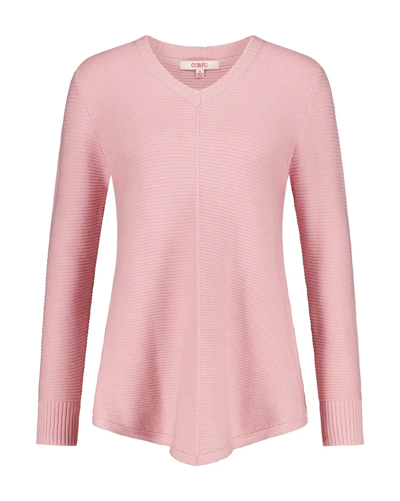 Soft Shell Pink Knit | CORFU Jeans