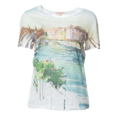 Summer T-Shirt - Tranquil Corfu Jeans