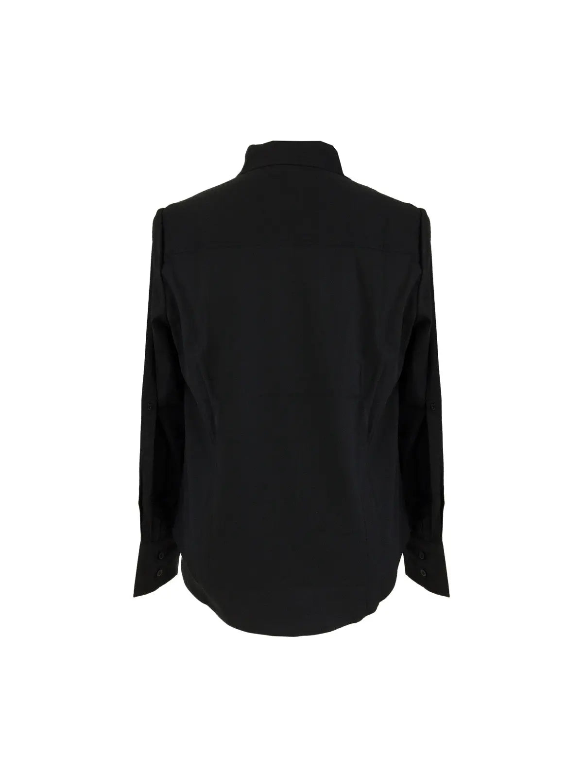 Tailored Black Cotton Shirt Corfu Jeans