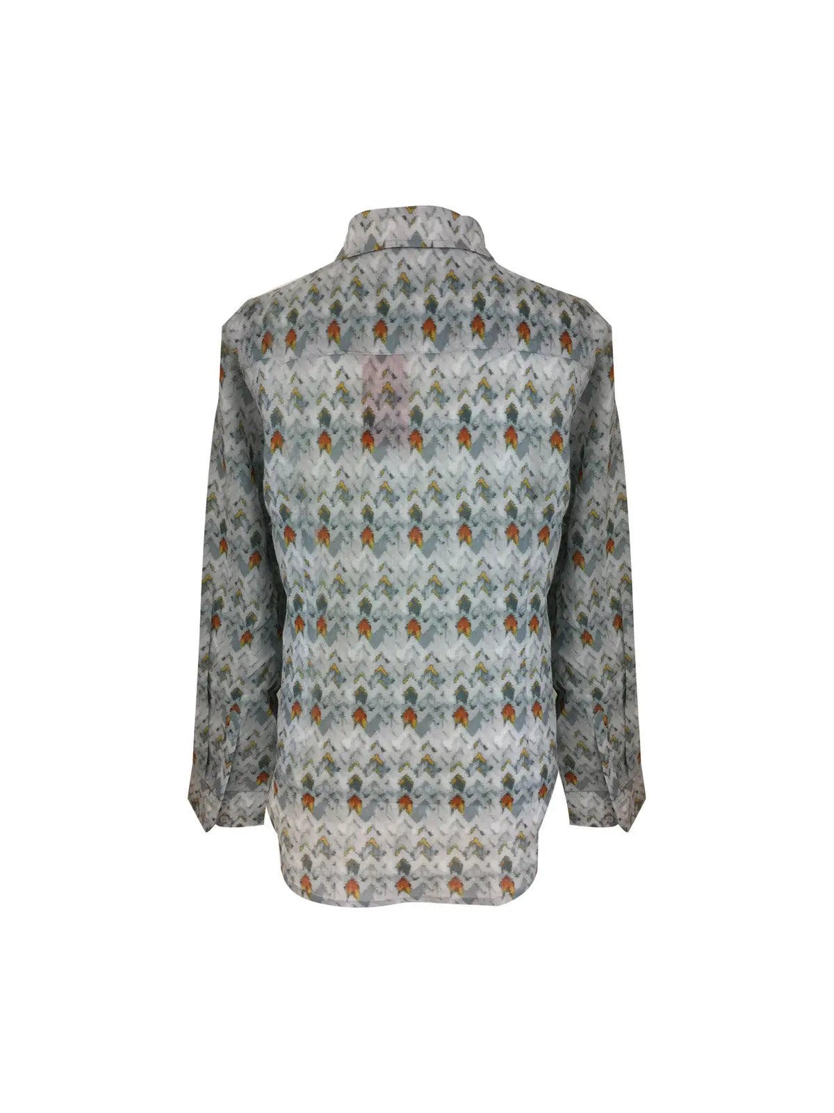 W2126382 Grey Patterned Shirt Corfu Jeans