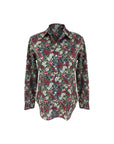 W2126410 Cranberry Floral Shirt Corfu Jeans