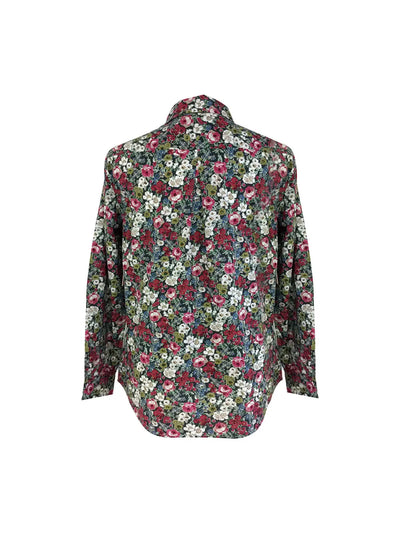 W2126410 Cranberry Floral Shirt Corfu Jeans